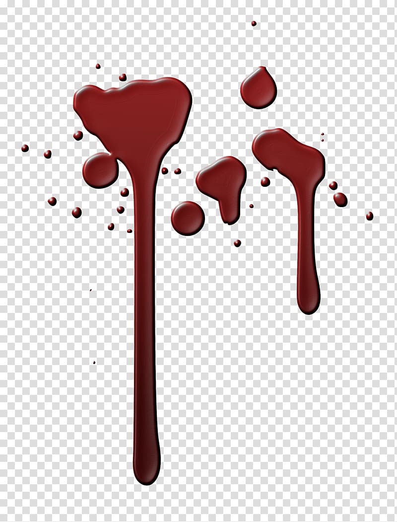 Red Liquid Spots Blood Blood Blots Transparent Background PNG