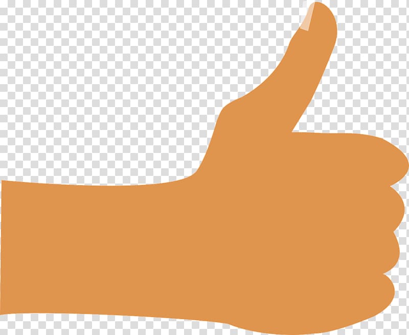 Thumb Signal Emoticon Hand Emoji Transparent Background PNG Clipart