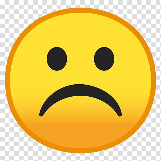 Emoticon Emoji Frown Sadness Face Expression Pack Transparent