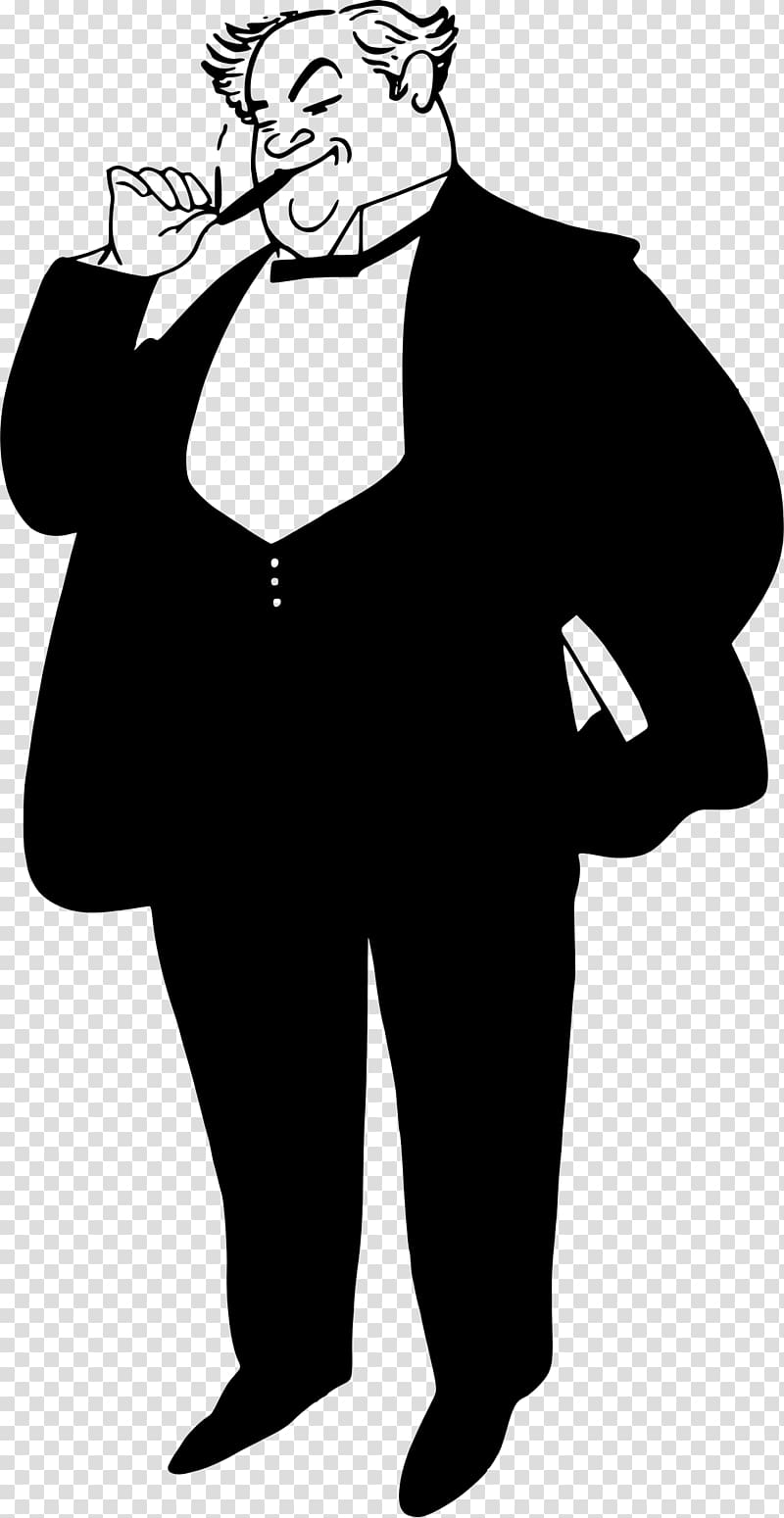 Smoking Male , like a boss transparent background PNG clipart