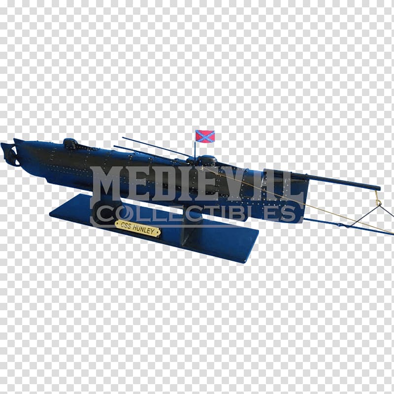 H. L. Hunley American Civil War Monoplane Scale Models Ship, Ship transparent background PNG clipart