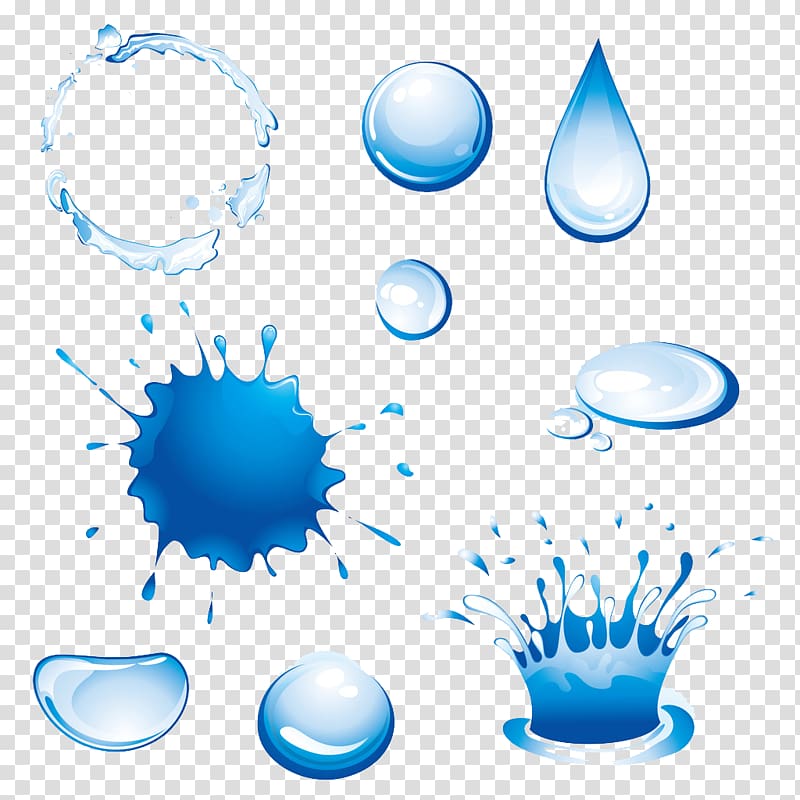 Drop Water Splash , Brush water droplets transparent background PNG clipart
