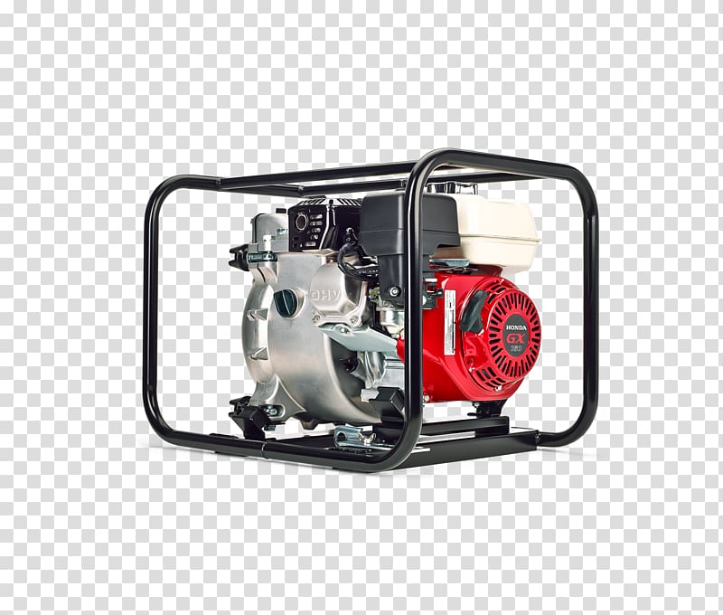 Honda Pump Electric generator Motorcycle Engine-generator, honda transparent background PNG clipart