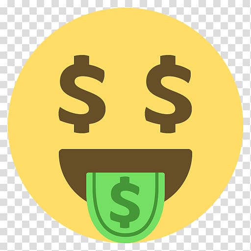 Dollar sign emoji illustration, Emoji Money Face T-shirt Emoticon, crying emoji transparent ...