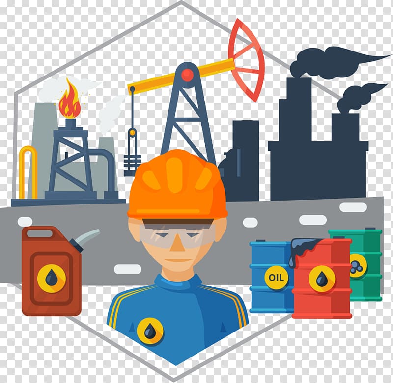 Oil refinery Petroleum Engineering , engineer transparent background PNG clipart