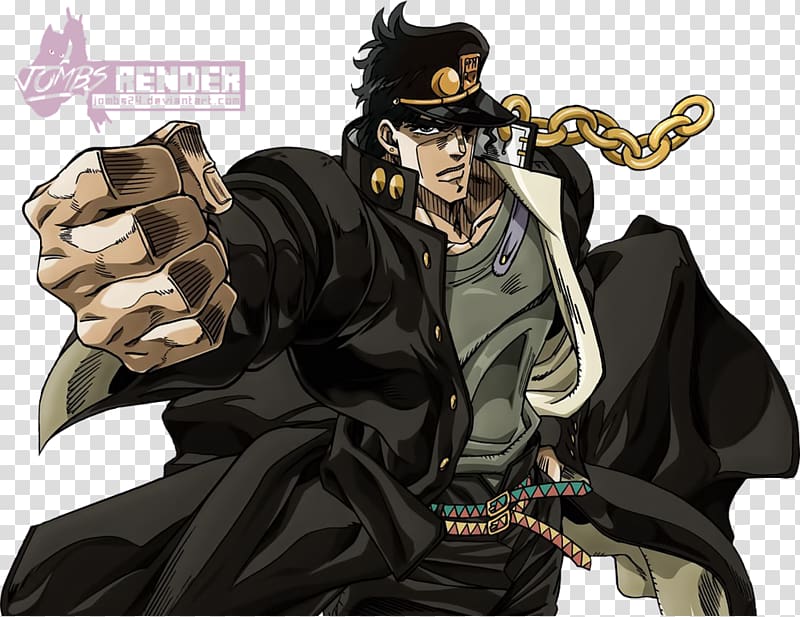 Jotaro Kujo Dio Brando JoJo\'s Bizarre Adventure Stardust Crusaders Noriaki Kakyoin, Joseph Joestar transparent background PNG clipart