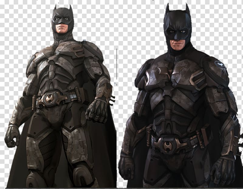 Batman Batsuit Concept art Artist, christian bale transparent background PNG clipart