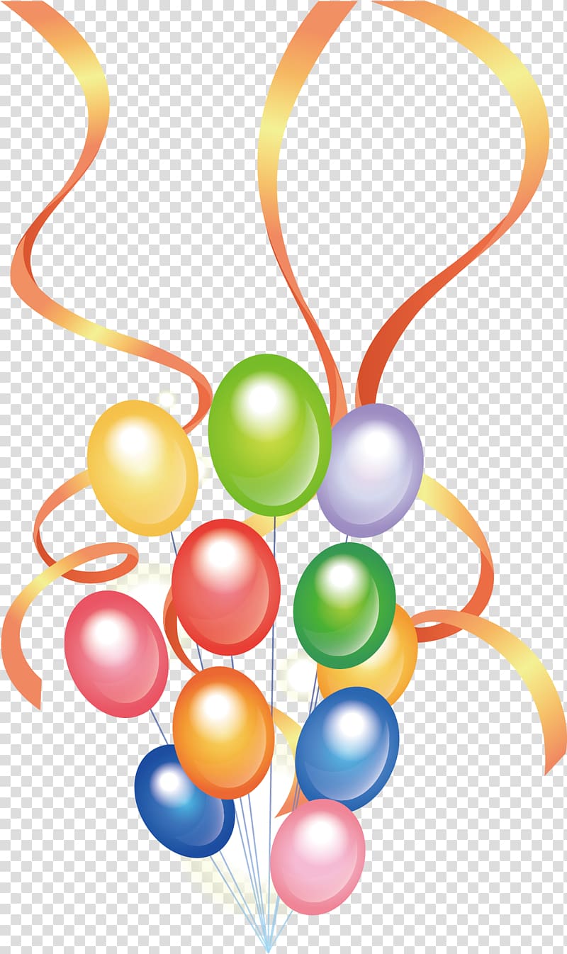 Happiness Wish Sibling-in-law Birthday Sister, Festival decorative balloon material transparent background PNG clipart