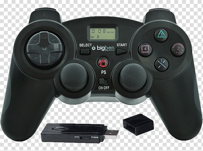 Game Controllers Joystick PlayStation 3 Big Ben Parental Controller (PS3) Video Game Consoles, joystick transparent background PNG clipart
