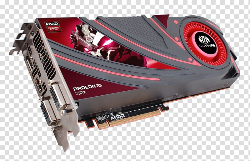 Graphics Cards & Video Adapters Radeon Gaming computer Advanced Micro Devices, Computer transparent background PNG clipart