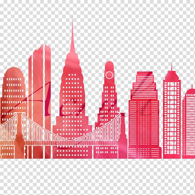 Silhouette Building, City Silhouette transparent background PNG clipart