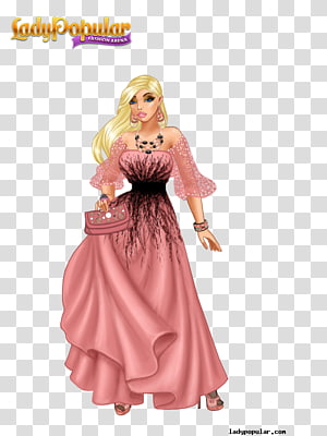 Lady Popular Dress Fashion Pin Ball gown, dress transparent background PNG clipart thumbnail