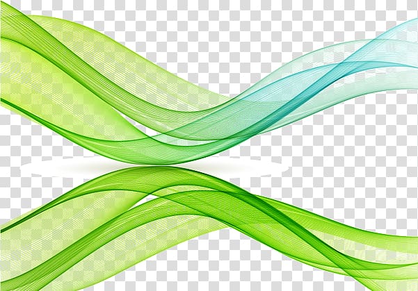 green and white spiral , Euclidean Computer file, Blue Green Technology line transparent background PNG clipart