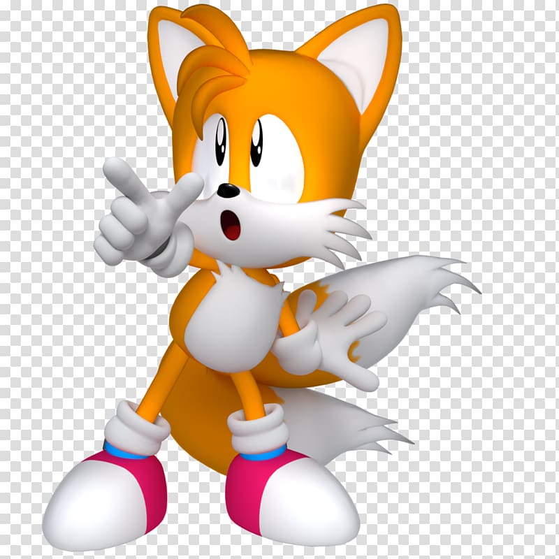 Sonic Generations Sonic Chaos Tails Rendering, classic transparent background PNG clipart