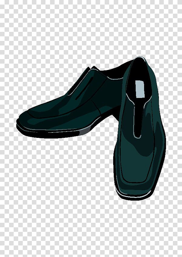 Dress shoe Formal wear, Cartoon Men\'s dress shoes transparent background PNG clipart