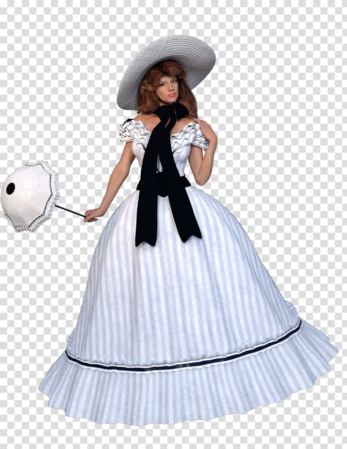 Gown, Southern Belle transparent background PNG clipart