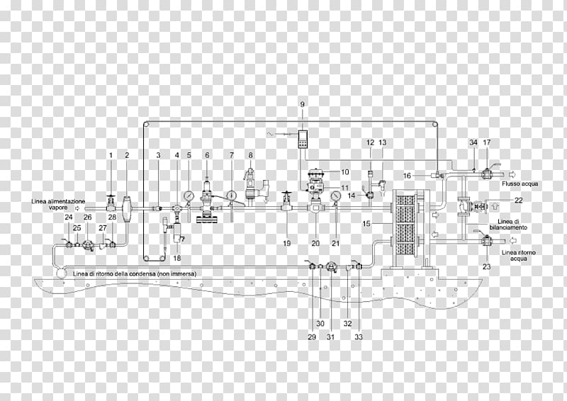 Drawing Electronic circuit Plate heat exchanger, design transparent background PNG clipart