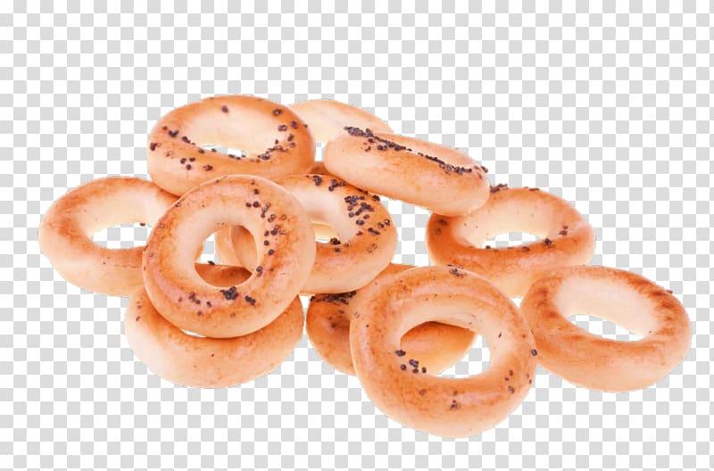 Sushki Bagel Tea Zwieback Food, bagel transparent background PNG clipart