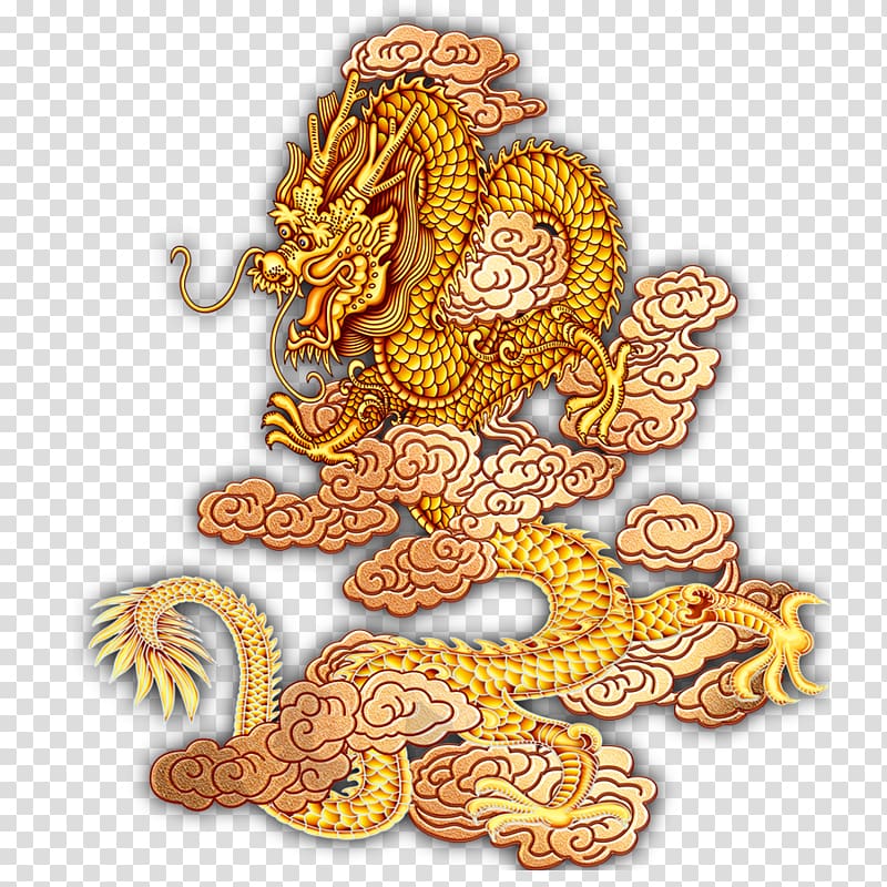 Chinese dragon Pixel, Dragon transparent background PNG clipart