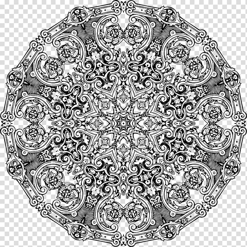 Mandala , Circular Pattern transparent background PNG clipart