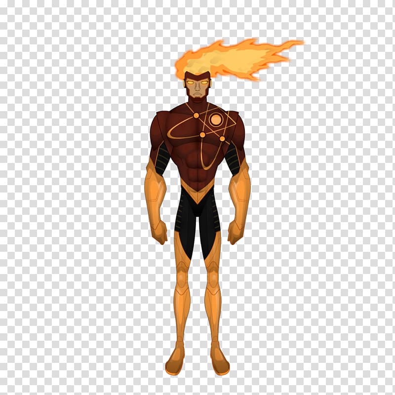 Firestorm Blue Beetle Zatanna Justice League Superhero, Human Torch transparent background PNG clipart