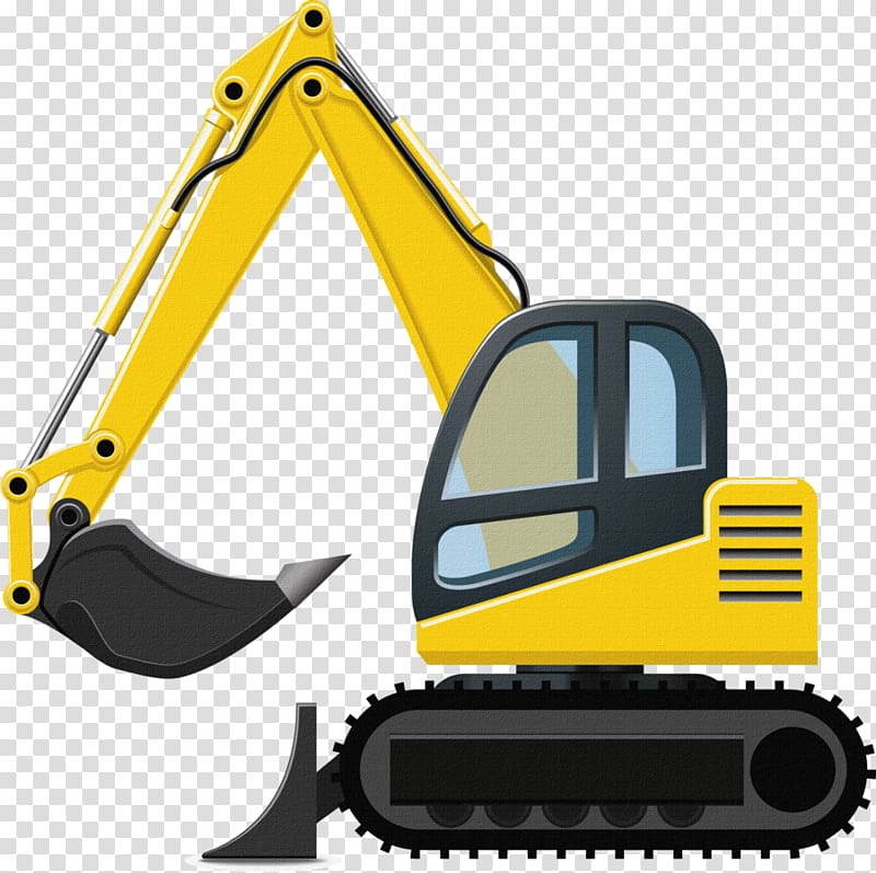 Excavator Heavy Machinery Loader , caterpillar transparent background PNG clipart