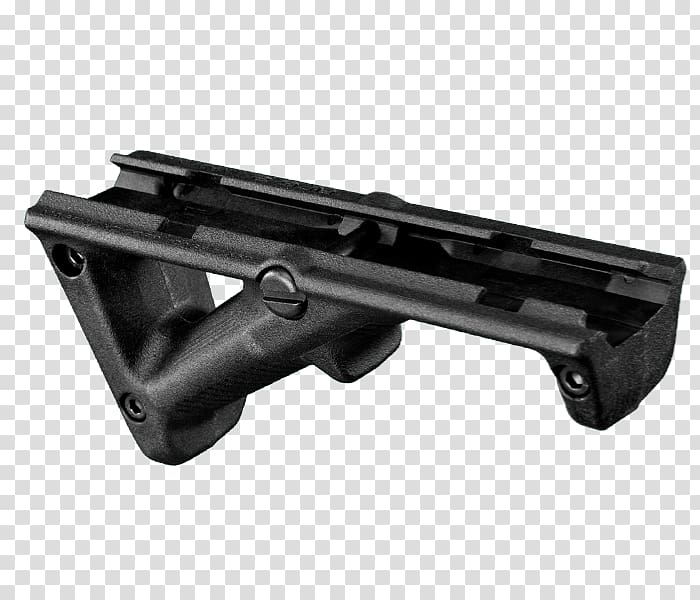 Magpul Industries Vertical forward grip Picatinny rail Firearm Weapon, weapon transparent background PNG clipart