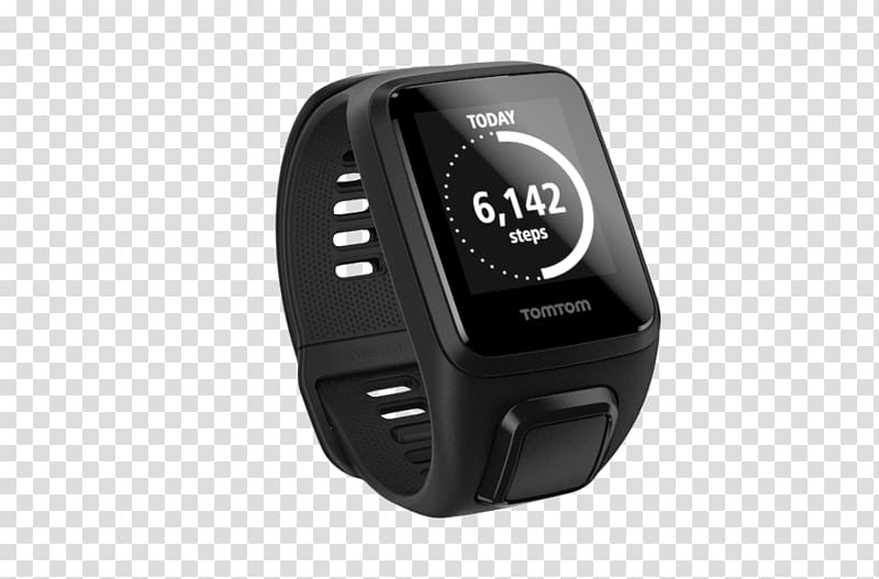GPS Navigation Systems Activity tracker GPS watch TomTom Spark 3 Cardio, watch transparent background PNG clipart