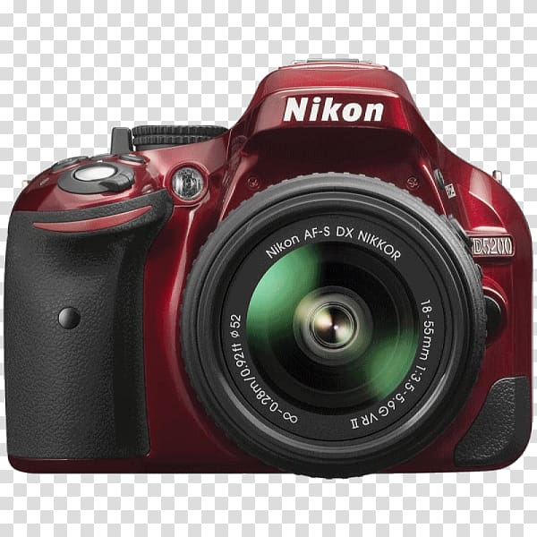 Nikon D5200 Nikon D3200 Canon EOS 1200D Canon EF-S 18–55mm lens Digital SLR, camera lens transparent background PNG clipart