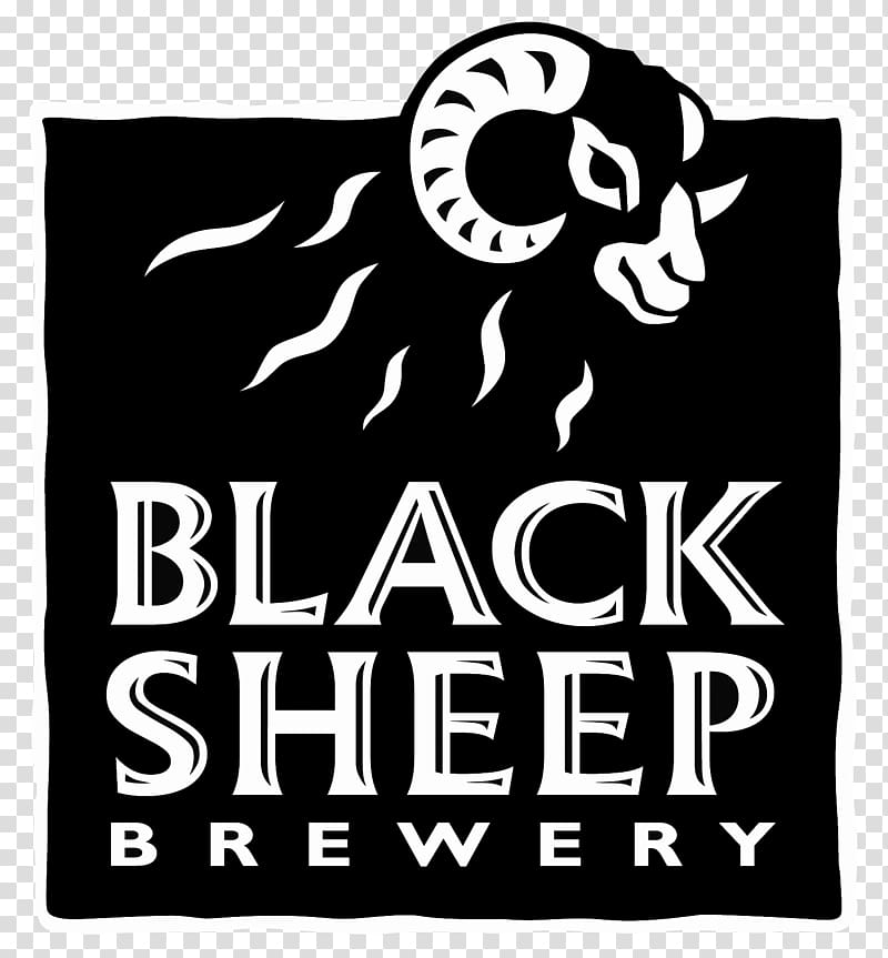 Black Sheep Brewery Yorkshire Dales Logo, baa baa black sheep transparent background PNG clipart