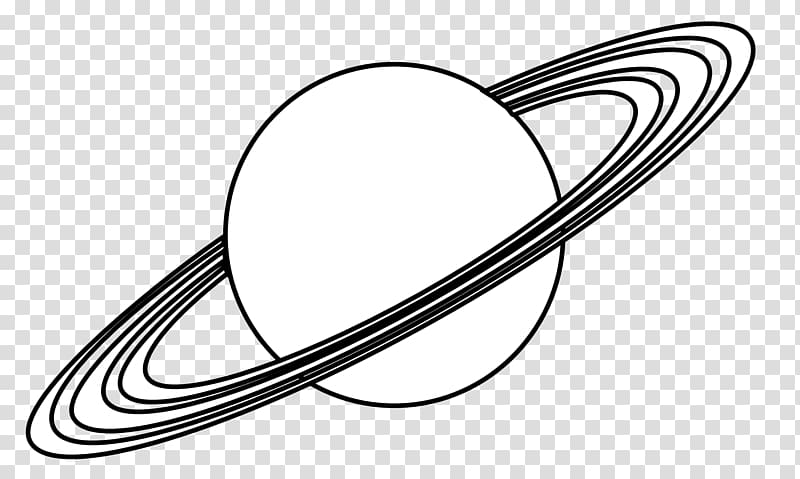 Earth Planet Saturn Black and white , Printable Of Saturn transparent background PNG clipart