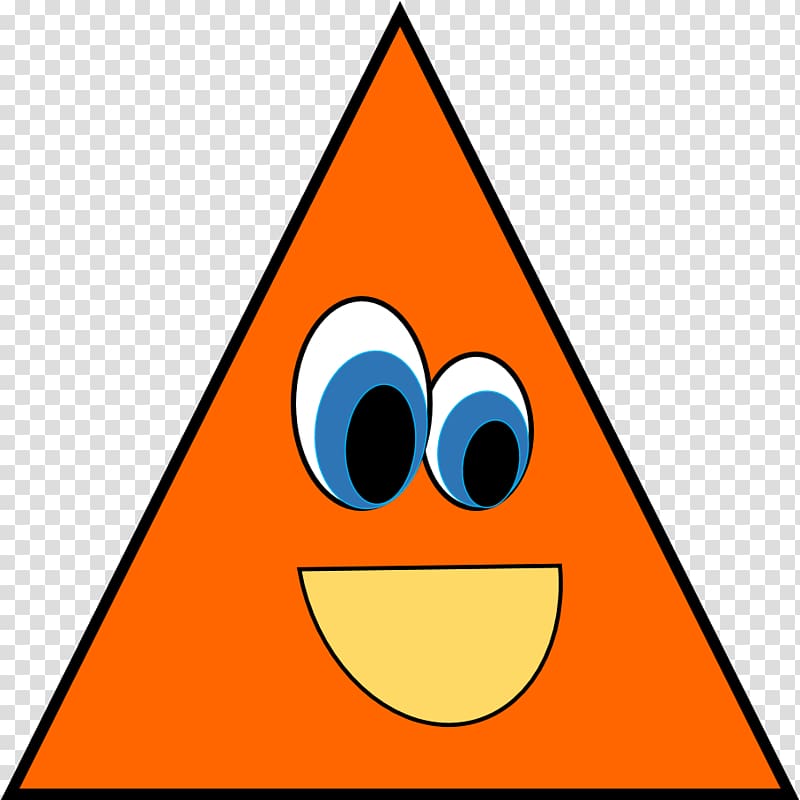 cute triangle clipart