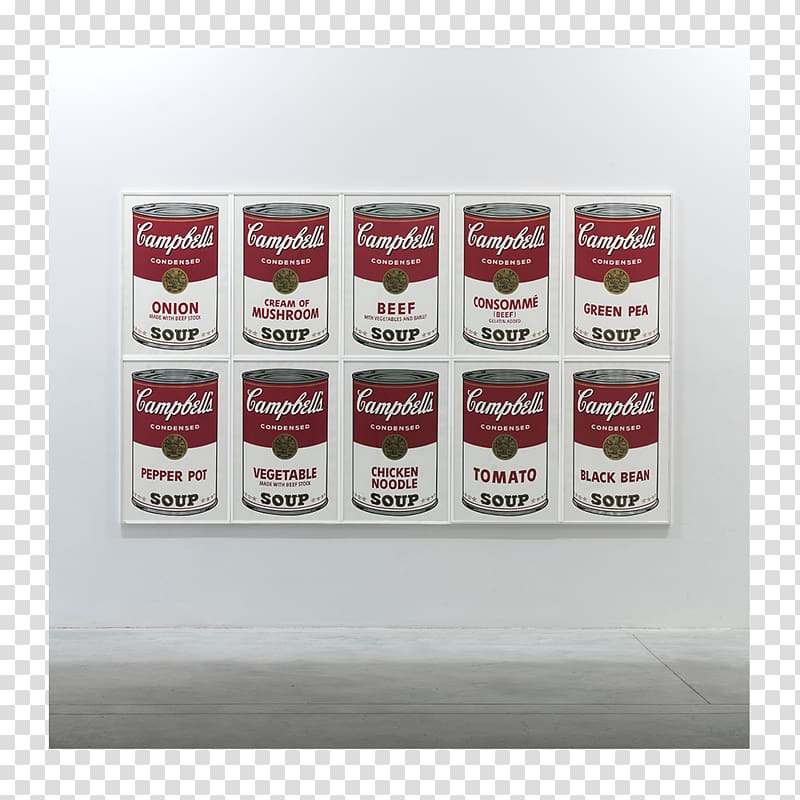 Campbell\'s Soup Cans Mona Lisa Marilyn Diptych Pop art, painting transparent background PNG clipart