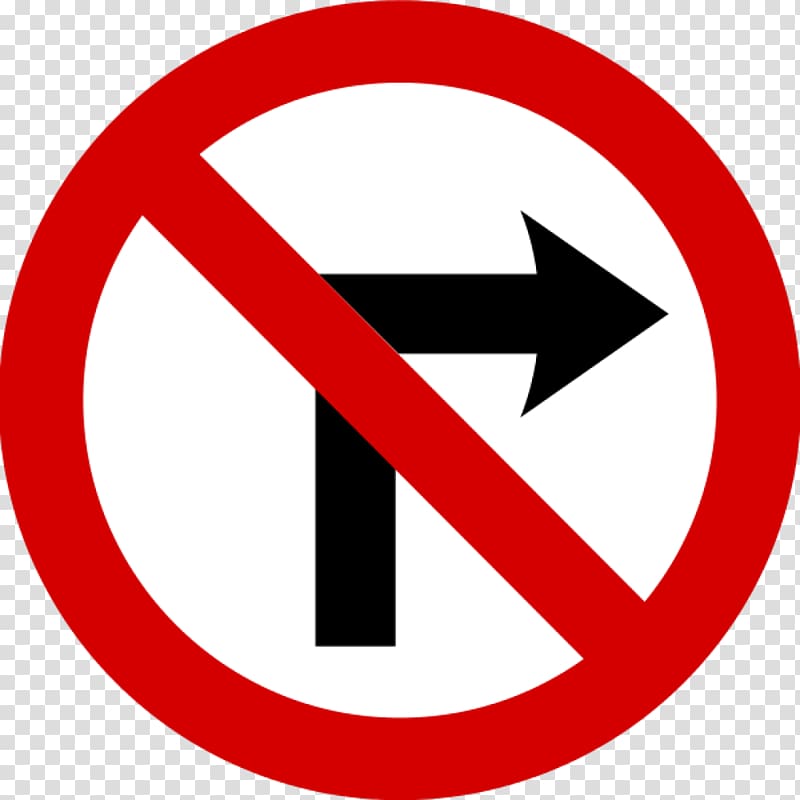 Traffic sign U-turn , Traffic Signs transparent background PNG clipart