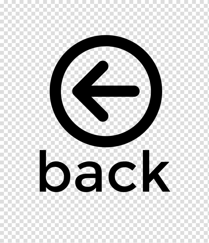 Logo Organization Brand, go back button transparent background PNG clipart