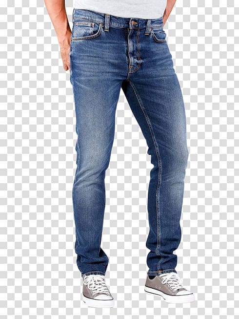 Nudie Jeans Denim Day Slim-fit pants, jeans transparent background PNG clipart