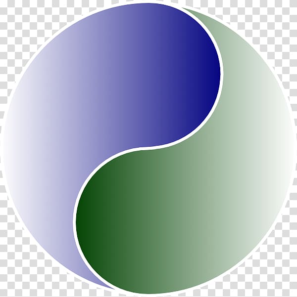 Yin and yang Blue , yin yang transparent background PNG clipart