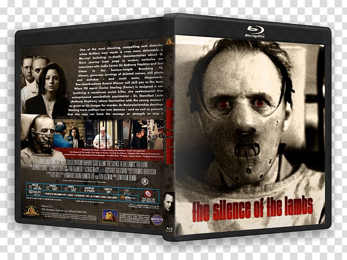 Hannibal Lecter Poster, silence transparent background PNG clipart