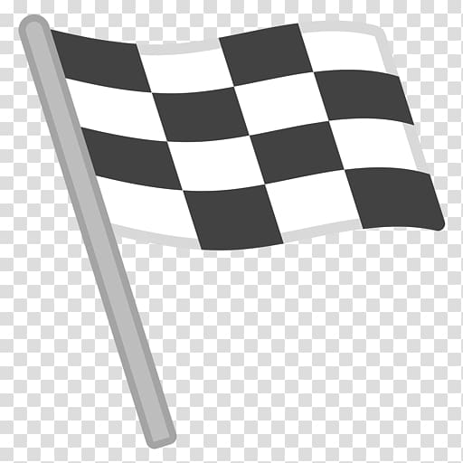 Emoji Happy Racing Android Flag Drapeau à damier, Emoji transparent background PNG clipart