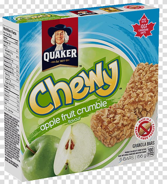 Breakfast cereal Crumble Granola Quaker Oats Company Flapjack, Quaker Oats transparent background PNG clipart