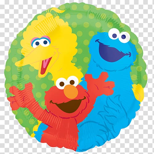 Elmo Cookie Monster Street Gang: The Complete History of Sesame Street Big Bird Balloon, sesame street transparent background PNG clipart
