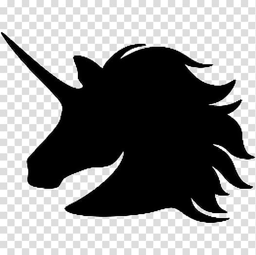 Unicorn Silhouette , unicorn transparent background PNG clipart