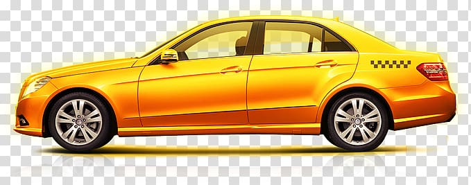 Taxi transparent background PNG clipart