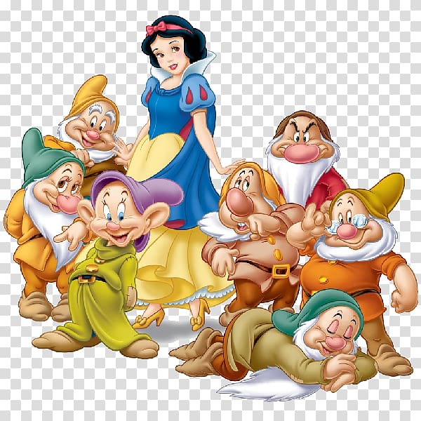 Snow White and the Seven Dwarfs, Snow White Grimms' Fairy Tales Seven Dwarfs, Snow White transparent background PNG clipart