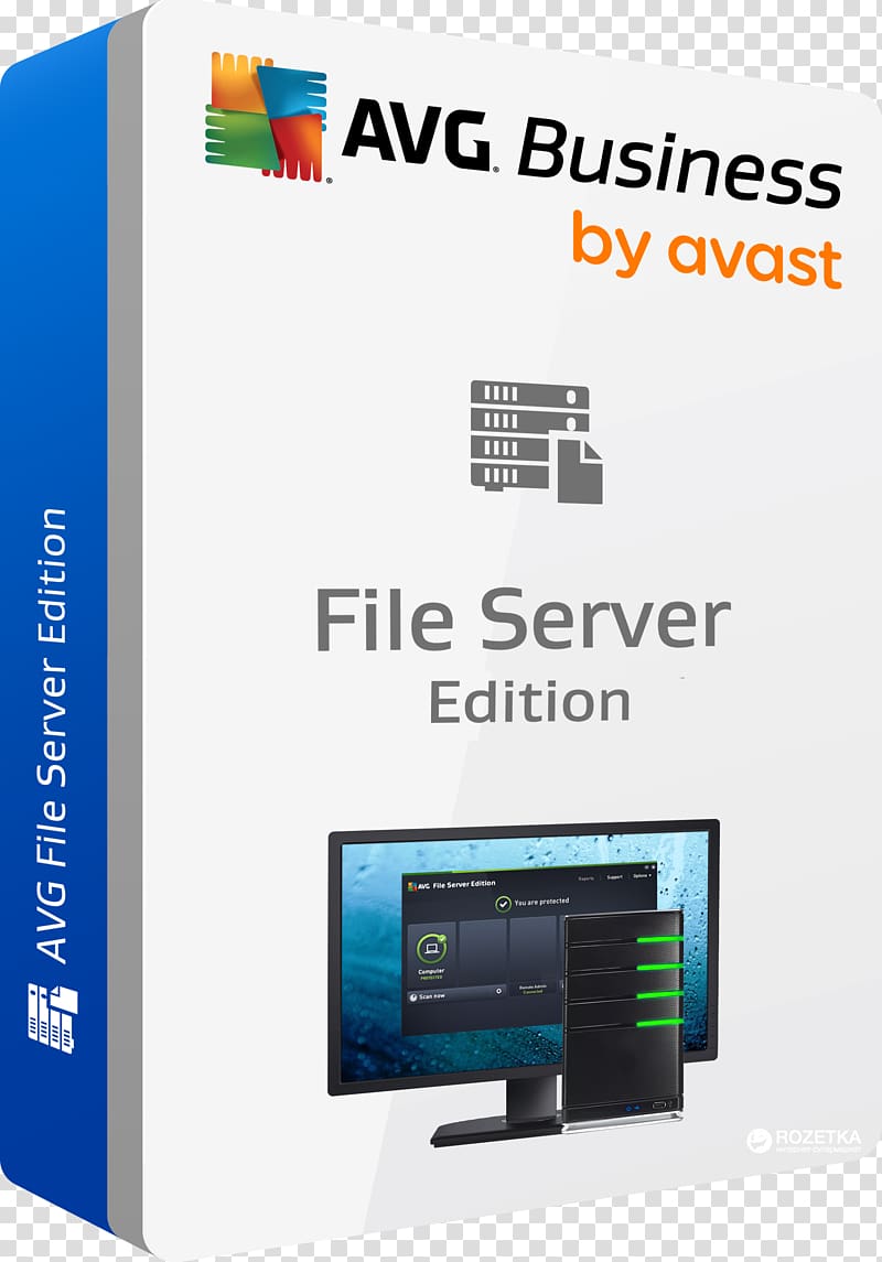 AVG AntiVirus Antivirus software File server Internet security Computer Servers, Avg transparent background PNG clipart