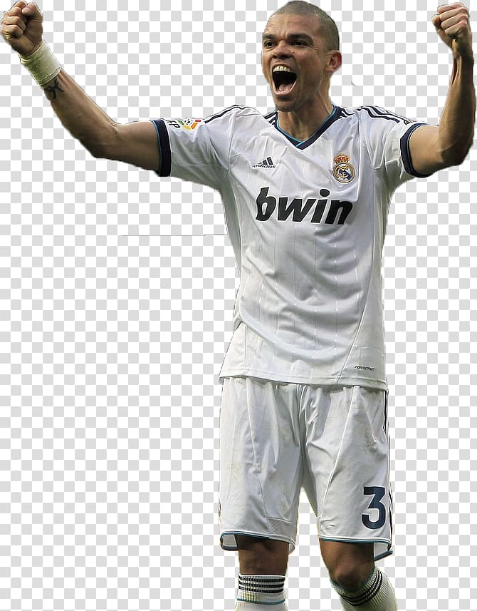 Pepe Real Madrid C.F. Jersey Soccer player Portugal national football team, football transparent background PNG clipart