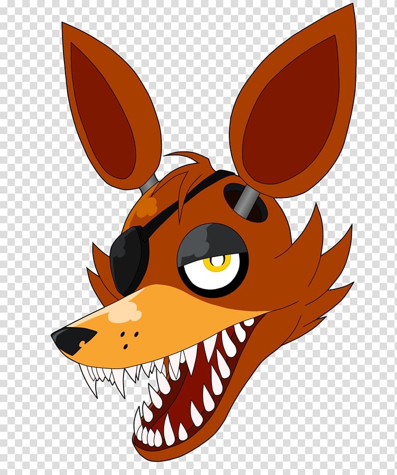 Red fox Five Nights at Freddy\'s Dog Snout, fox transparent background PNG clipart
