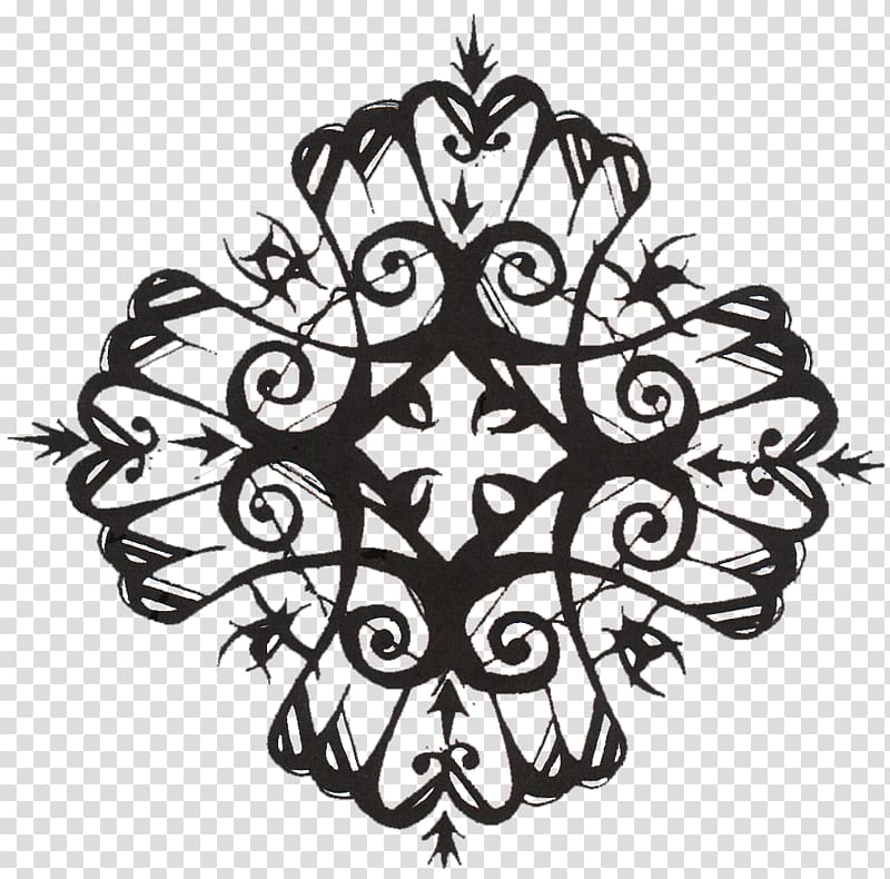 Tattoo Interior Design Services Ornament Pattern, gothic Cross transparent background PNG clipart