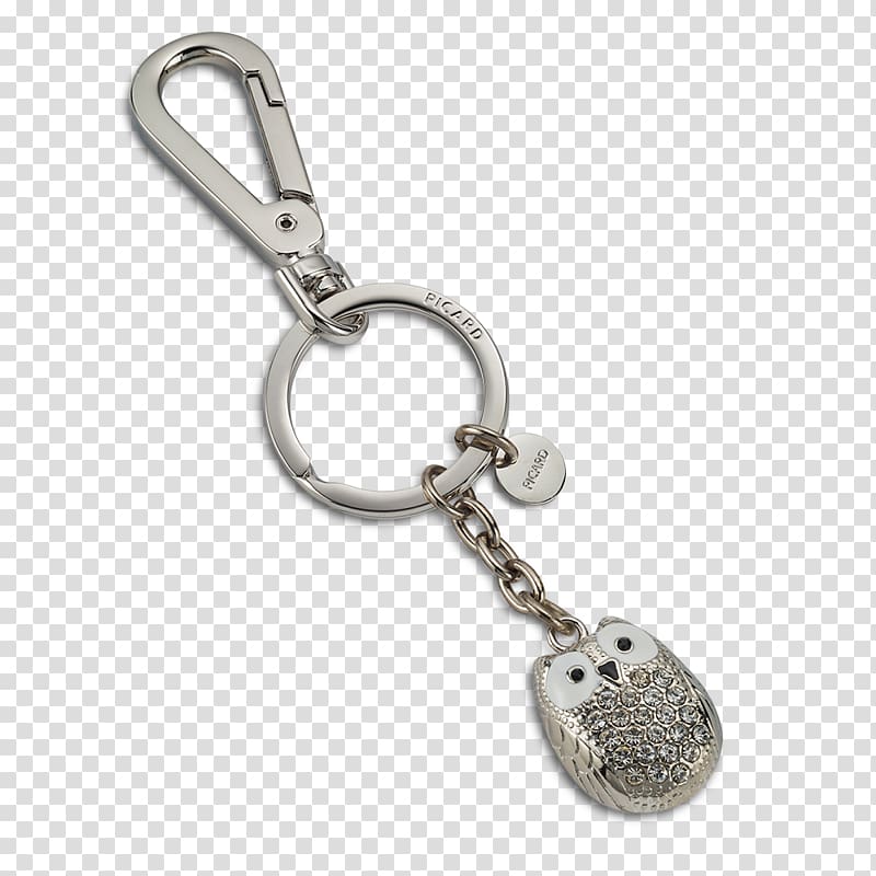 Key Chains Silver Body Jewellery, key holder transparent background PNG clipart