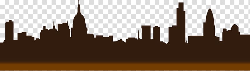 Building Silhouette , Cartoon city silhouette transparent background PNG clipart